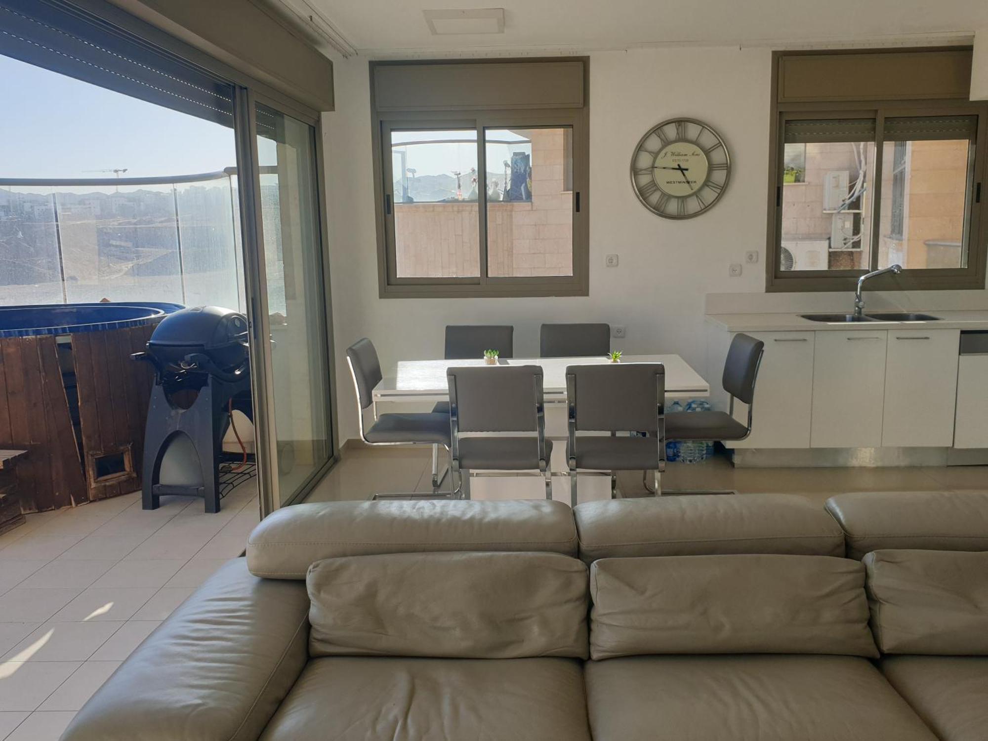 Top-Luxury Exclusive Аpt With Jacuzzi In Front Of The Sea Eilat Exterior photo